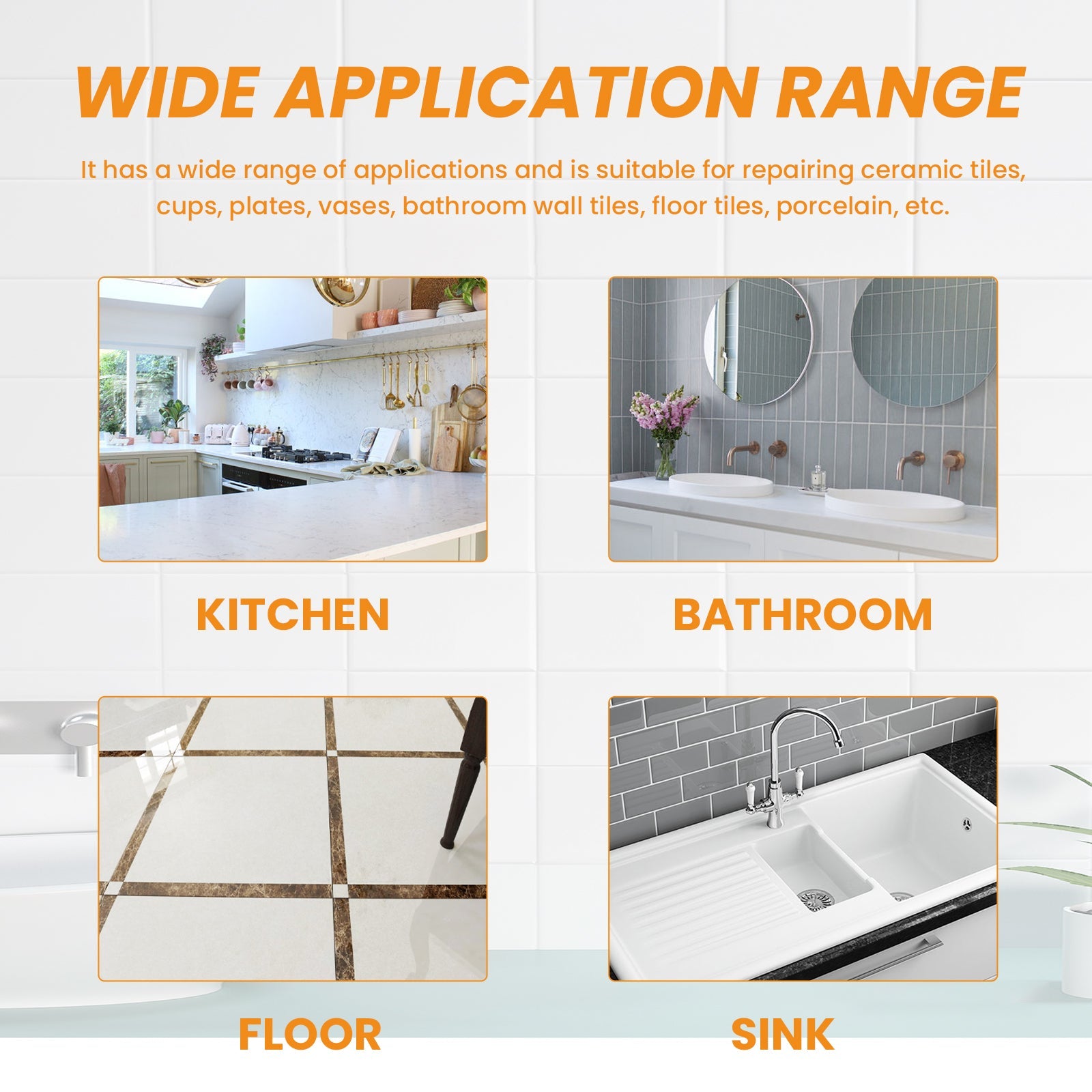 Tile Cracks Repairing Superpaste, Toilet Marble Floor Tile Pit Repair Crack Repair Adhesive Paste