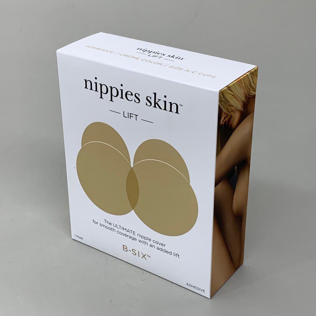 NIPPIES SKIN Lift Nipple Cover Matte W/ Nipple Covering Creme 1 Pair