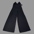 NORMA KAMALI Low Back Slip Jumpsuit Sz M/38 Black KK329JPL137001 (New)