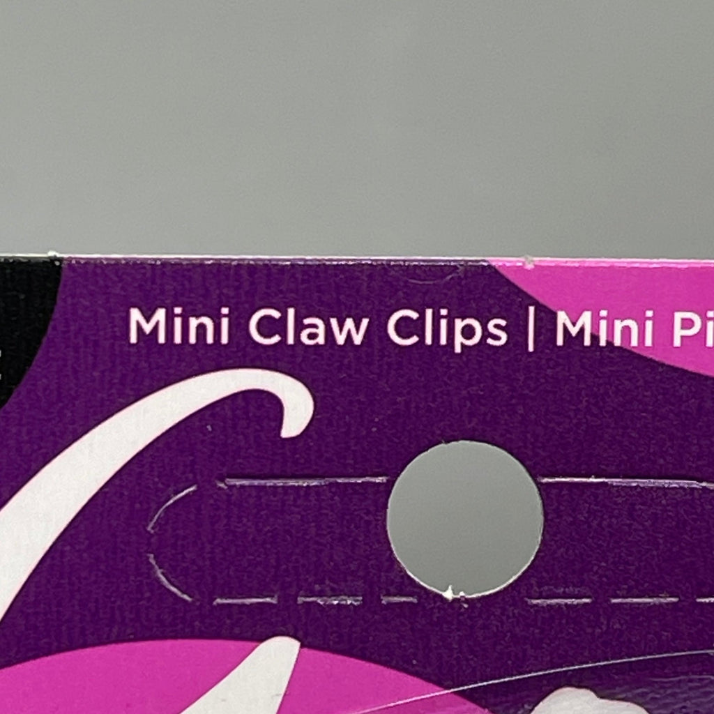 GOODY 3 Sets of 15! Mini Claw Hair Clips 45 CT Black/Brown/Clear 3000136 (New)