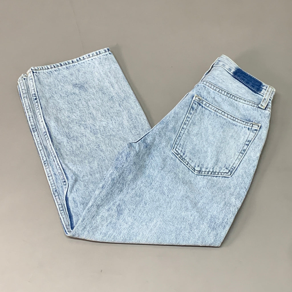 ETICA Tyler Vintage Straight Crop Jeans Pebble Beach Size 24 EW182114A