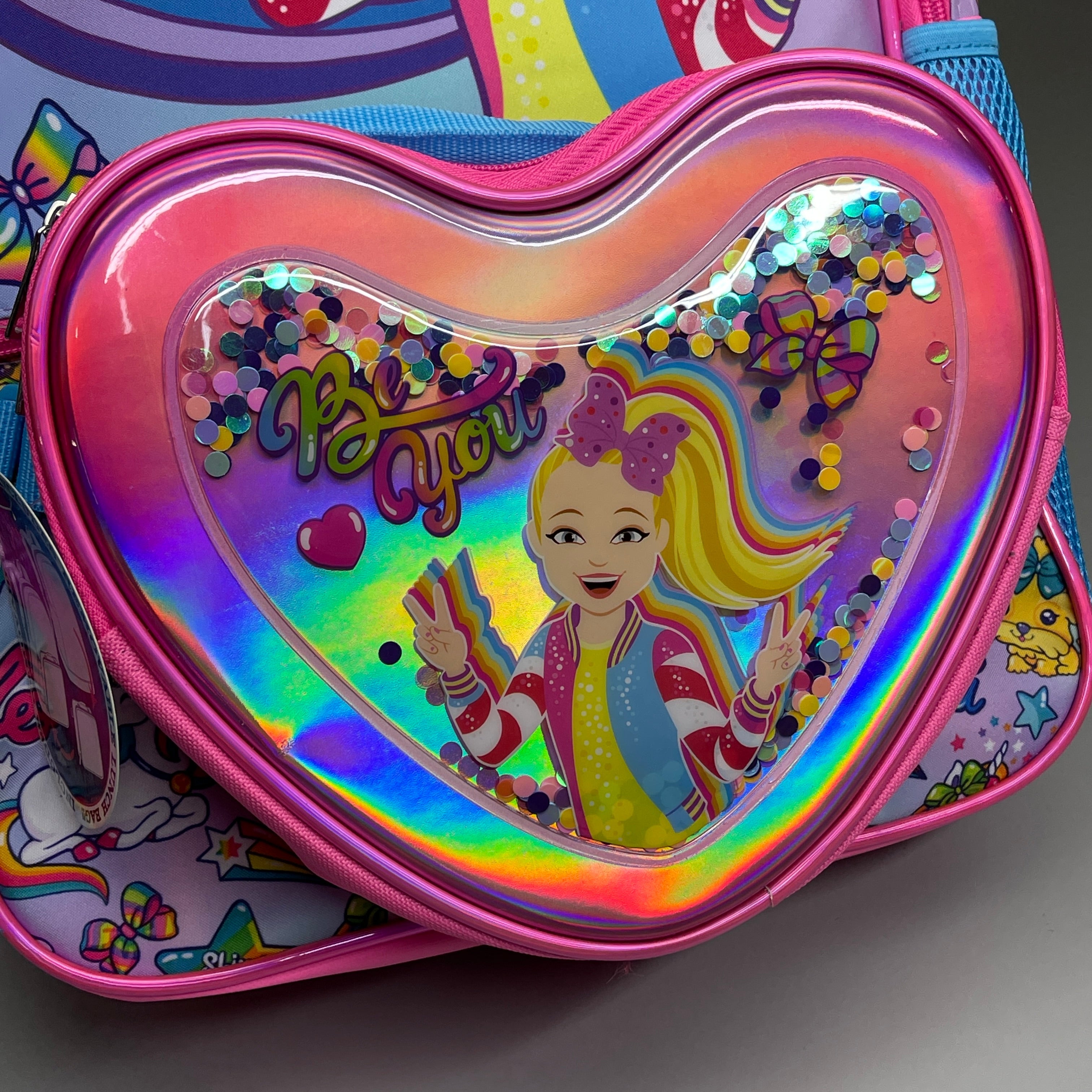 ACCESSORY INNOVATIONS JOJO Siwa Nickelodeon “Be You” Backpack & Lunch Bag Pink