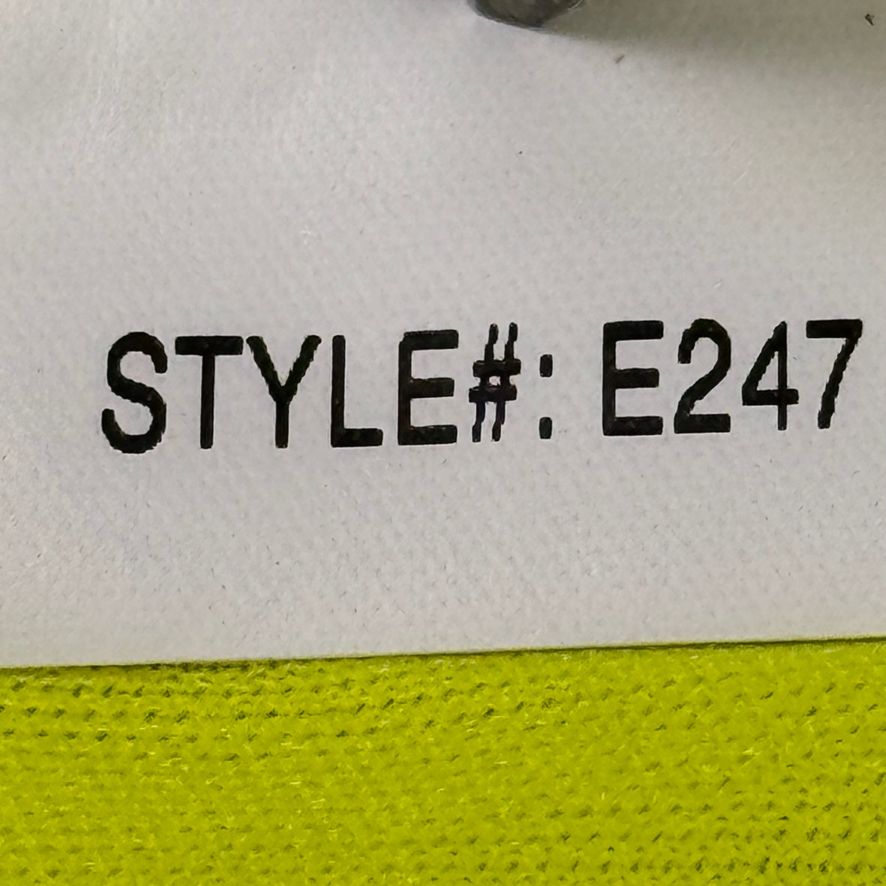 EG-PRO (4 PACK) Long Sleeve High Visibility Shirt 100% Poly SZ 3X Safety Yellow