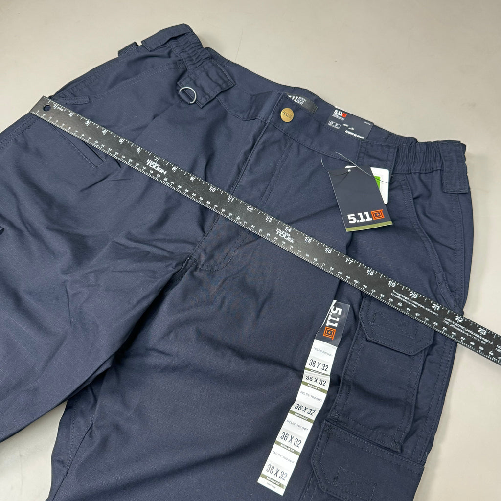 5.11 TACTICAL Men's Tactlite Pro Ripstop Pant Sz- 36"W x 32"I Dark navy 74273