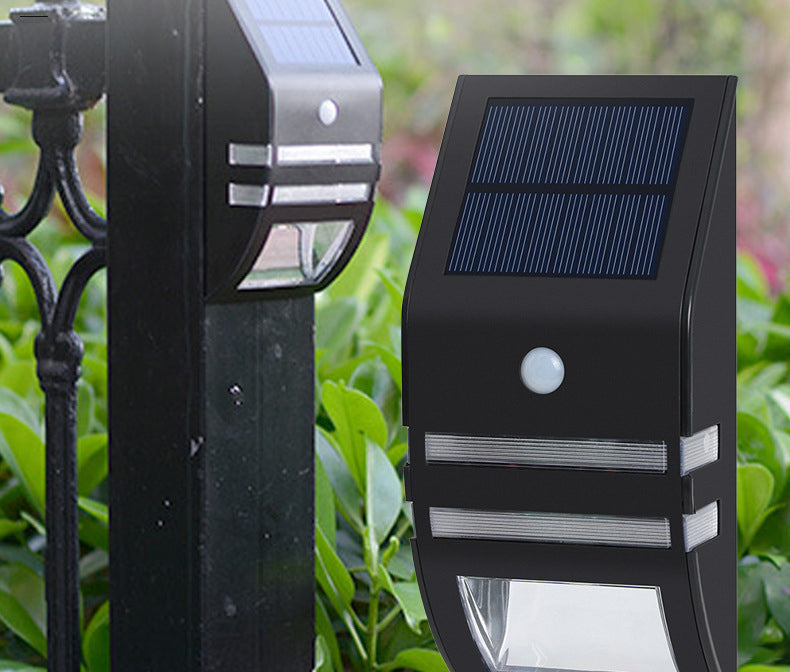 Fashionable Solar Lamp Led Human Body Infrared Sensor Wall Lamp Induction Distance 3-5 Meters Home Corner Lamp