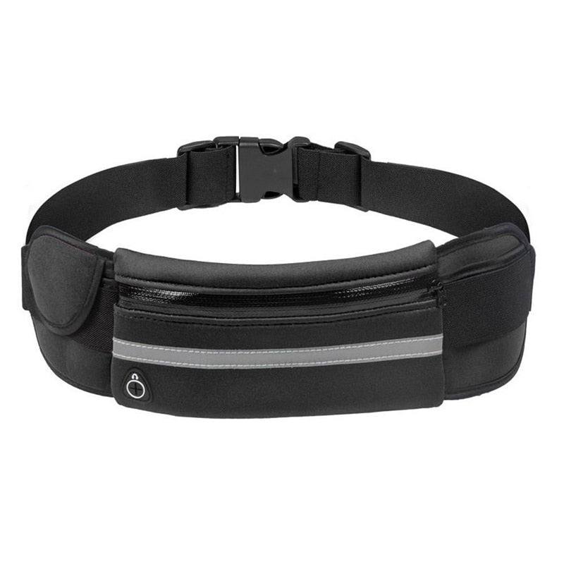 Fashion mini fanny pack for women men Portable convenient USB waist pack Travel multifunctional waterproof phone belt bag