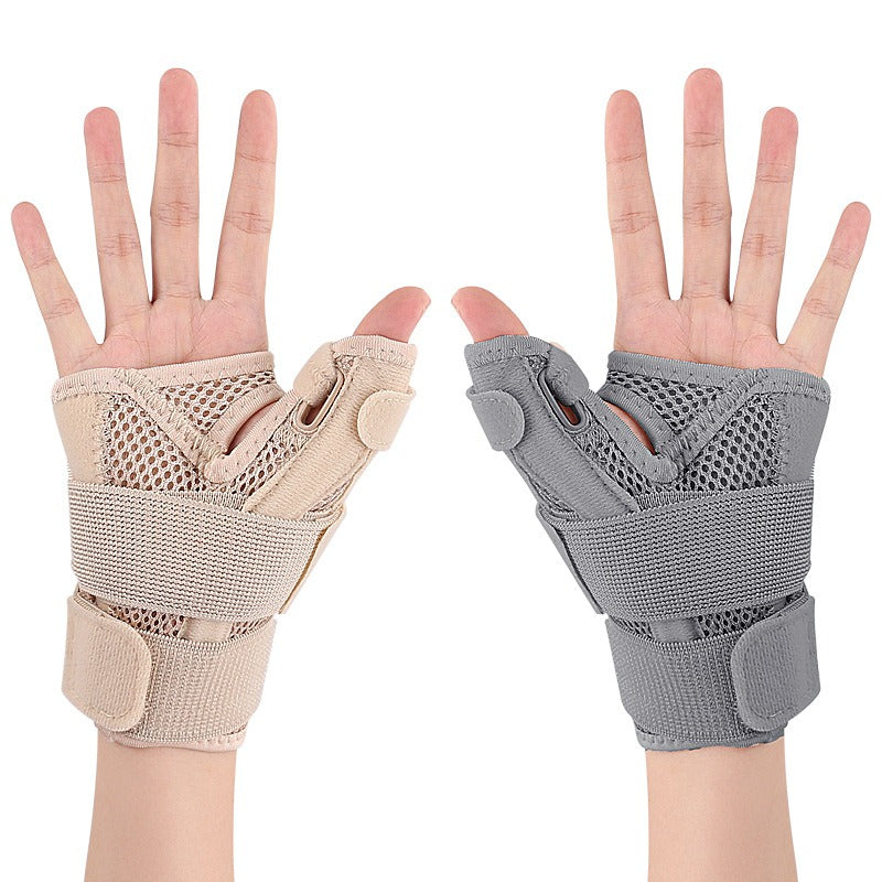 Bidirectional support wrist guard fitness exercise adjustable fixed finger guard wrist guard for left and right hands