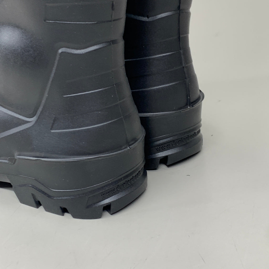 DUNLOP Steel Toe Safety Boots Waterproof Black Sz M 8 W 10 #86776