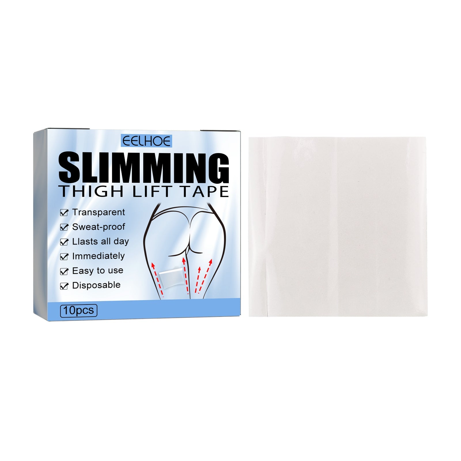 Thigh Lift Tape, Lift Leg Muscle Shaping Beautiful Leg Slimming Stick