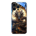 Applicable to China-Chic Zhaocai Dragon applicable to Apple glass phone case