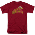 DC Comics Shazam! Mens T Shirt Cardinal Officially Licensed