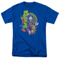 DC Comics Raw Deal Mens T Shirt Royal Blue Officially Licensed