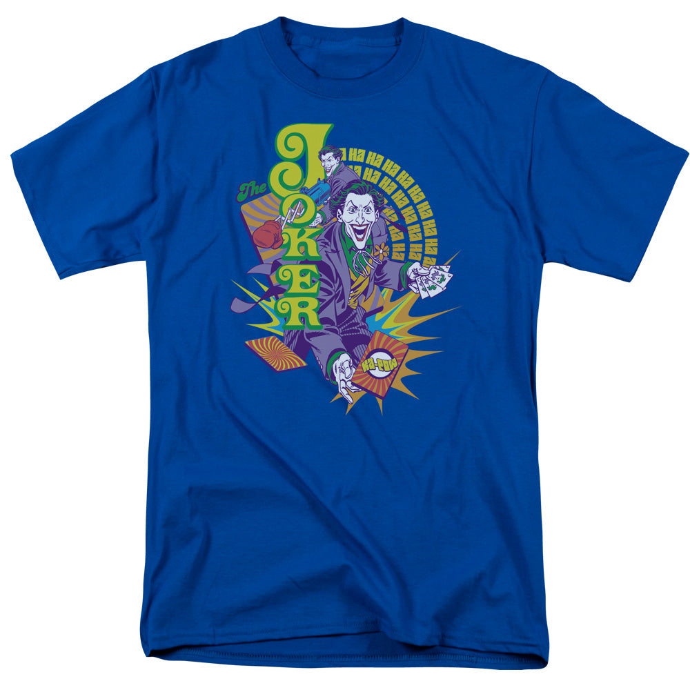 DC Comics Raw Deal Mens T Shirt Royal Blue Officially Licensed