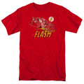 DC Comics Flash Crimson Comet Mens T Shirt Red Officially Licensed