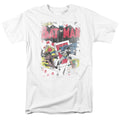 DC Comics Number 11 Distressed Mens T Shirt White Officially Licensed