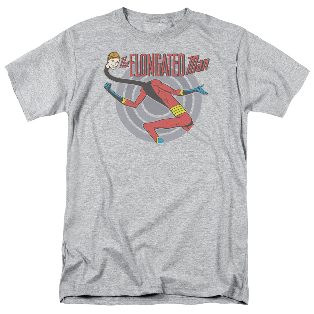 DC Comics Elongated Man Mens T Shirt Athletic Heather Officially Licensed