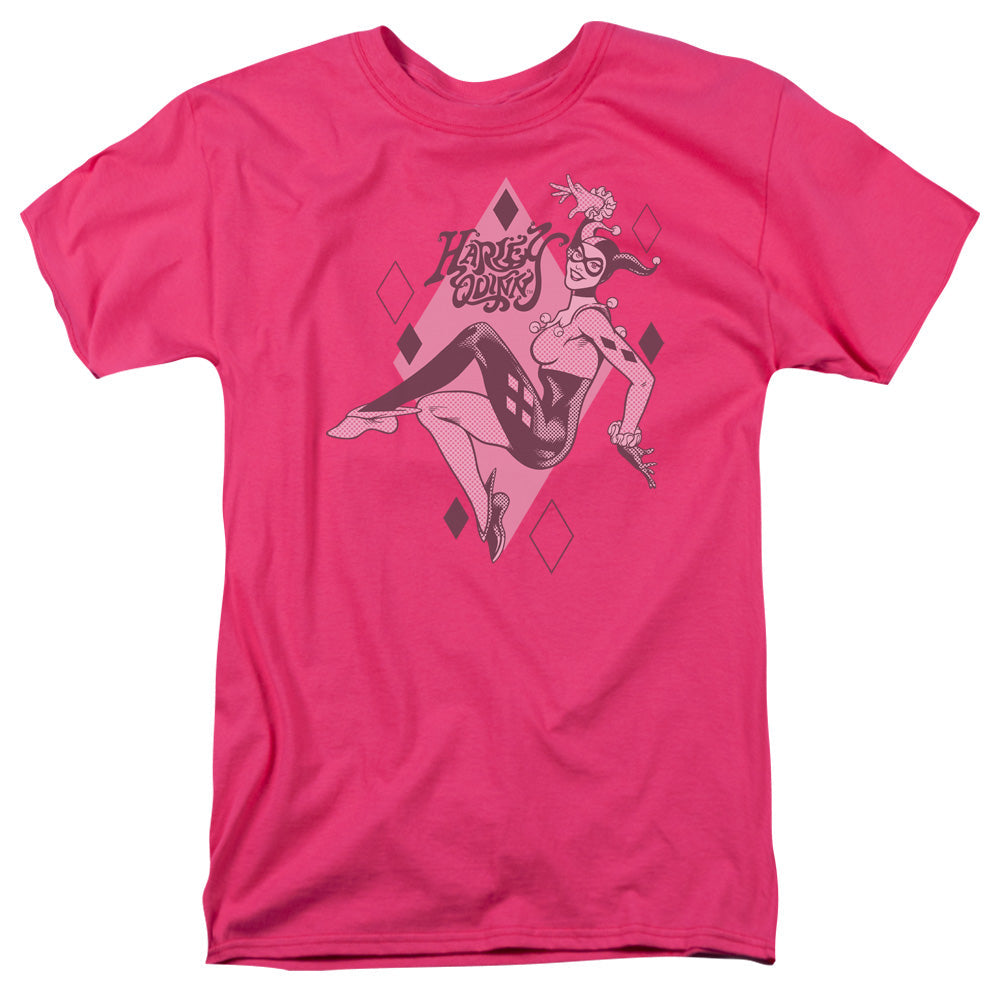 DC Comics Harley Quinn Mens T Shirt Hot Pink Officially Licensed