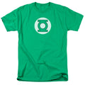DC Comics Green Lantern Logo Mens T Shirt Kelly Green Officially Licensed