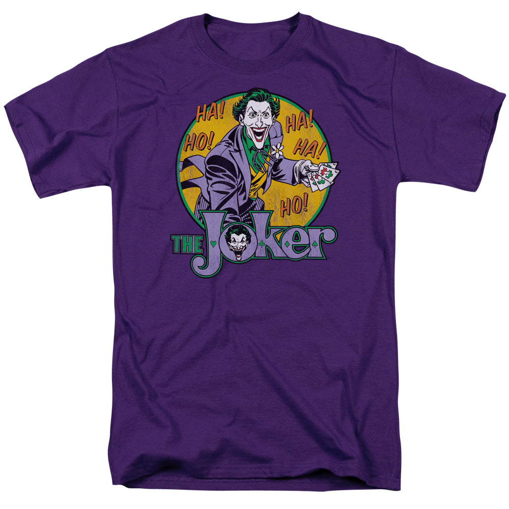 DC Comics the Joker Mens T Shirt Purple Officially Licensed