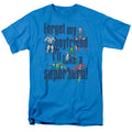 DC Comics Forget My Boyfriend Mens T Shirt Turquoise Officially Licensed