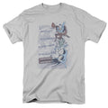DC Comics the Good Guys Mens T Shirt Silver Officially Licensed