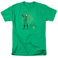 DC Comics Green Arrow Target Mens T Shirt Kelly Green Officially Licensed
