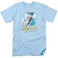 DC Comics Im Wonder Woman Mens T Shirt Light Blue Officially Licensed