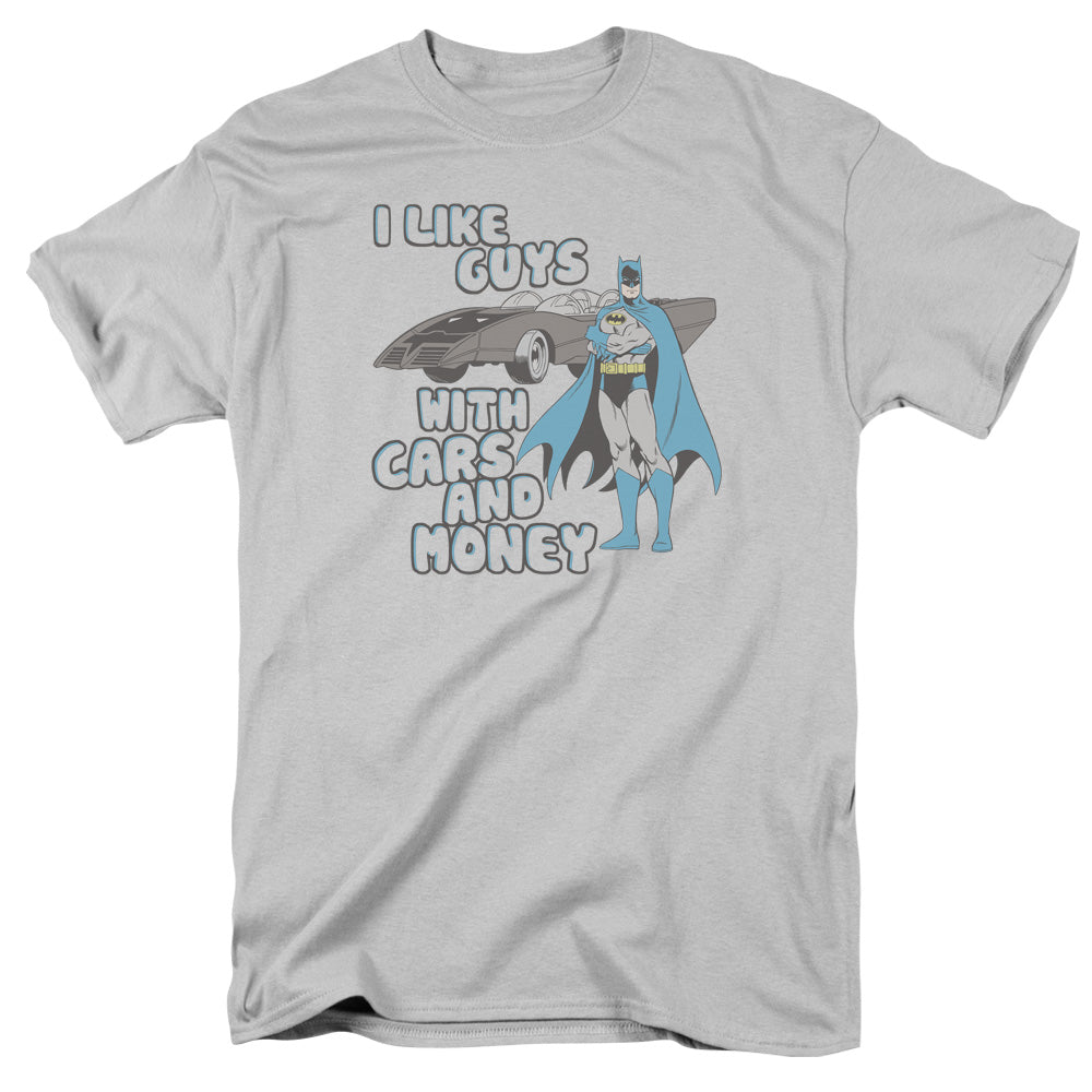 DC Comics Favorite Things Mens T Shirt Silver Officially Licensed