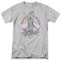 DC Comics Maniacal Mens T Shirt Athletic Heather Officially Licensed