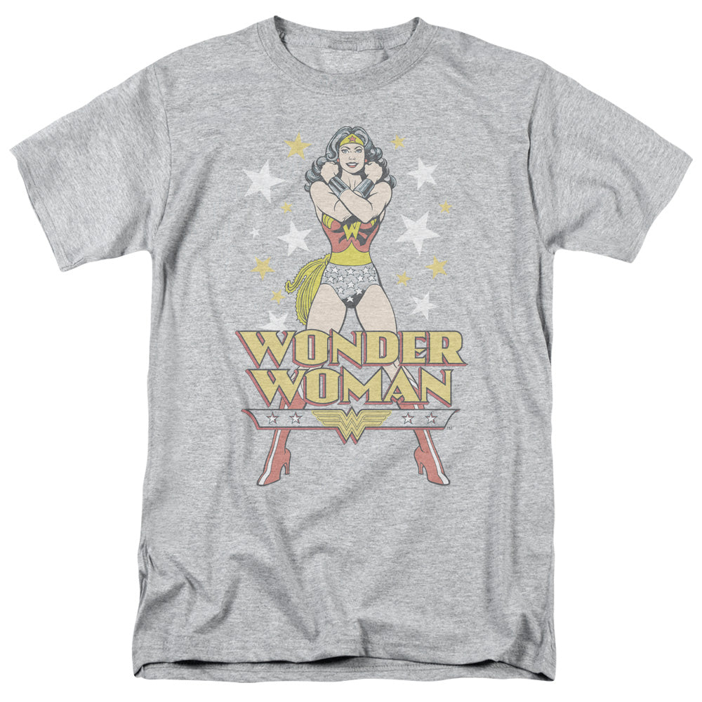 DC Comics a Wonder Mens T Shirt Athletic Heather Officially Licensed