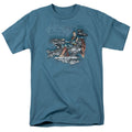 DC Comics Super Mind Mens T Shirt Slate Officially Licensed