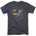 DC Comics Swinger Mens T Shirt Charcoal Officially Licensed