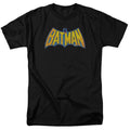 DC Comics Batman Neon Distress Logo Mens T Shirt Black Officially Licensed