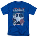 DC Comics 4 Stars Mens T Shirt Royal Blue Officially Licensed