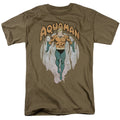 DC Comics From the Depths Mens T Shirt Safari Green Officially Licensed