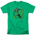 DC Comics Green Cross Mens T Shirt Kelly Green Officially Licensed