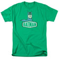 DC Comics Batman Sign Mens T Shirt Kelly Green Officially Licensed