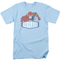 DC Comics Flash Flash Sign Mens T Shirt Light Blue Officially Licensed