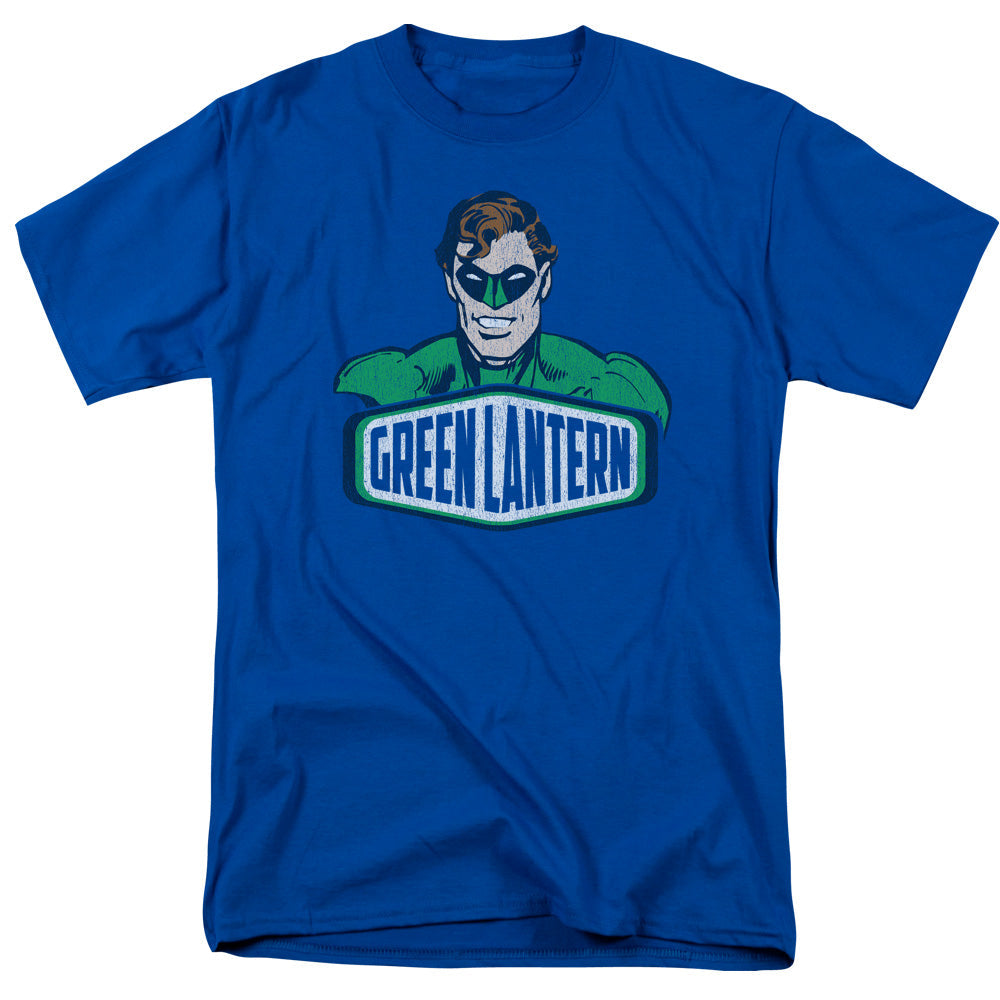 DC Comics Green Lantern Sign Mens T Shirt Royal Blue Officially Licensed