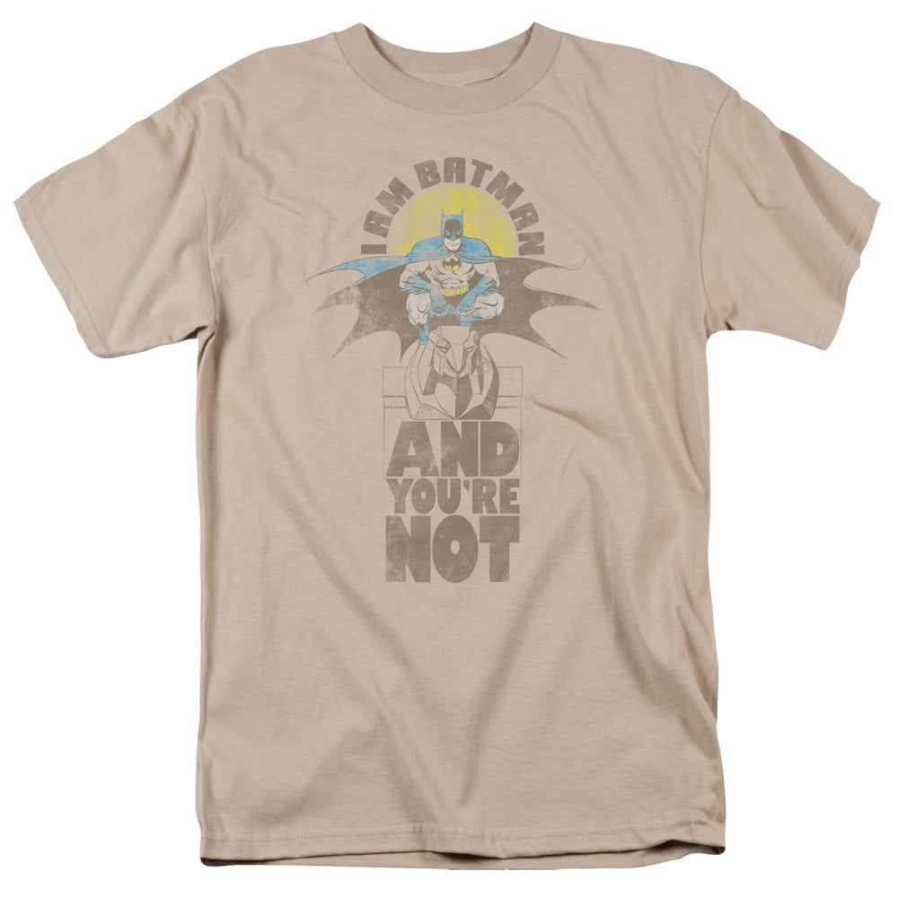 DC Comics and Youre Not Mens T Shirt Sand Officially Licensed
