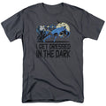 DC Comics Get Dressed Mens T Shirt Charcoal Officially Licensed