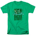 DC Comics Break Stuff Mens T Shirt Kelly Green Officially Licensed