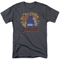 DC Comics Darkseid Stars Mens T Shirt Charcoal Officially Licensed