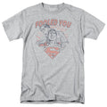 DC Comics Fooled You Mens T Shirt Athletic Heather Officially Licensed