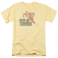 DC Comics Flash Keep on Truckin Mens T Shirt Yellow Officially Licensed