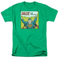 DC Comics Deck the Halls Mens T Shirt Kelly Green Officially Licensed