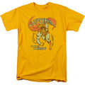 DC Comics Tomorrow Man Mens T Shirt Gold Officially Licensed