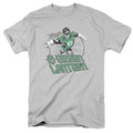 DC Comics Coic Hero Mens T Shirt Silver Officially Licensed