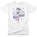 DC Comics Wonder Woman Stars Mens T Shirt White Officially Licensed