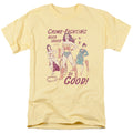 DC Comics Wonder Woman Paper Doll Mens T Shirt Yellow Officially Licensed